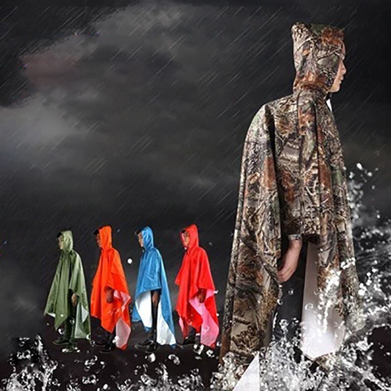 Fishing Rain Suit - 3 in 1 Waterproof Adult Long