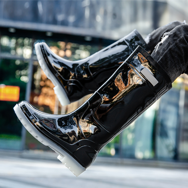 New Men Rain Boots High Rain B – обзор и цена Fishing Boots