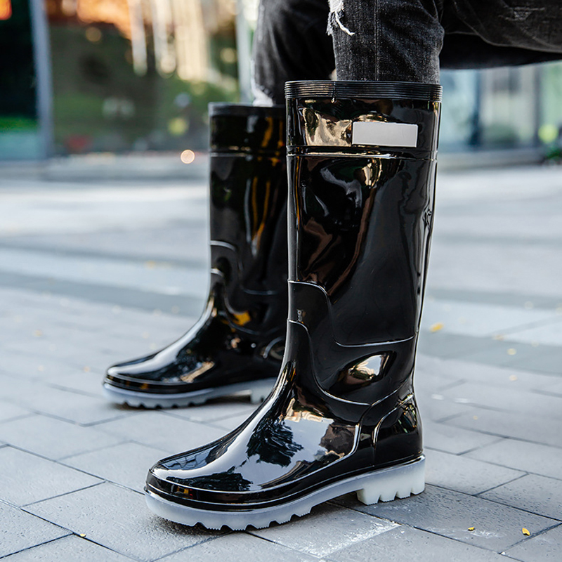 New Men Rain Boots High Rain B – обзор и цена Fishing Boots
