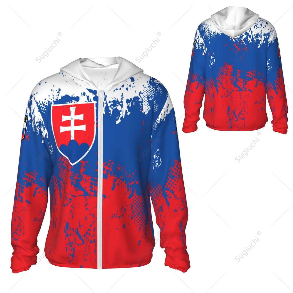 Slovakia Flag Sun Protection H – обзор и цена Fishing Hoodie
