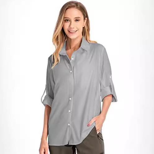 Women's Long Sleeve Sun Protec – обзор и цена Fishing Shirt Uv Protection