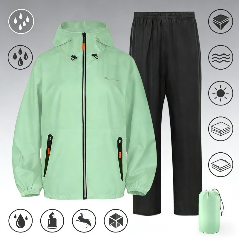 Full Body Waterproof Rain Suit – обзор и цена Fishing Rain Suit