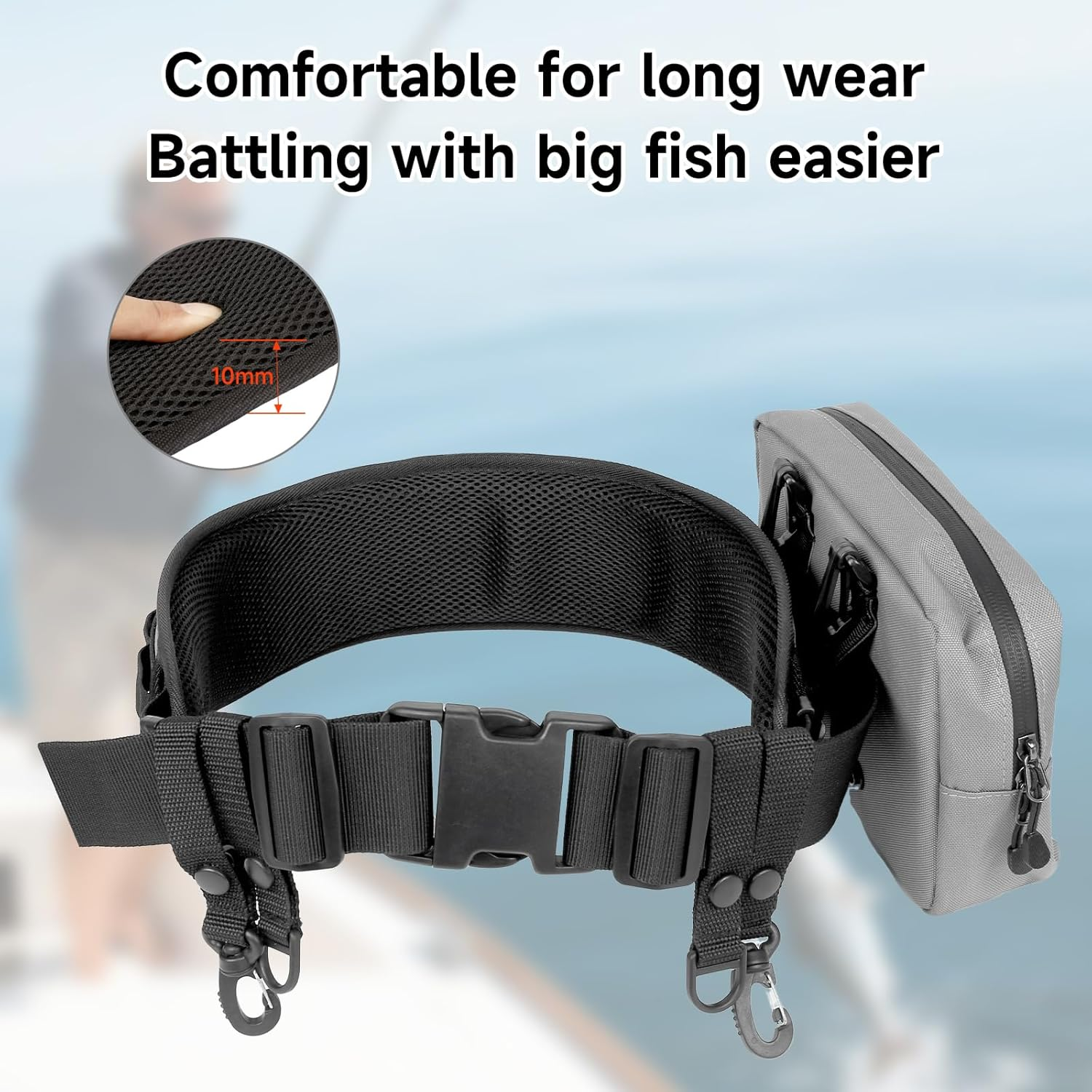 SANLIKE Fishing Belt Rod Holde – обзор и цена Fishing Belt