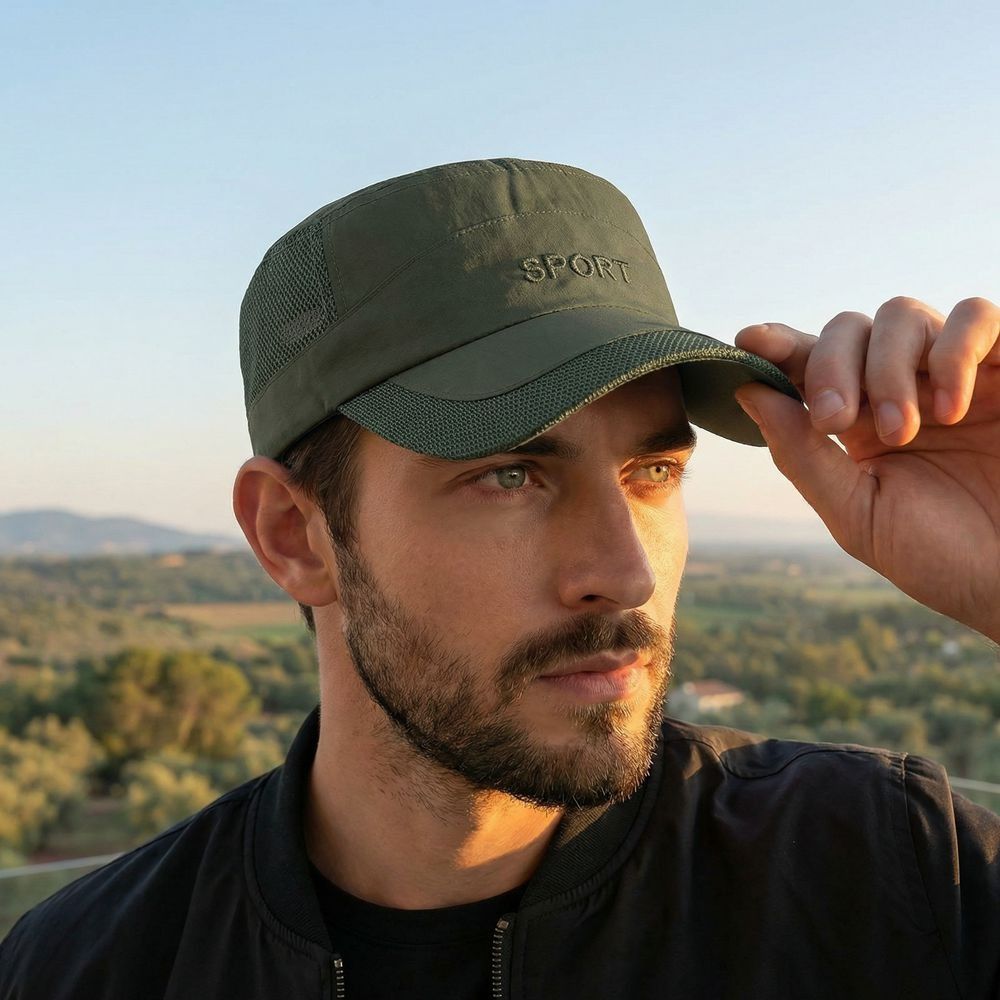 Versatile Adjustable Flat Top  – обзор и цена Fishing Hat