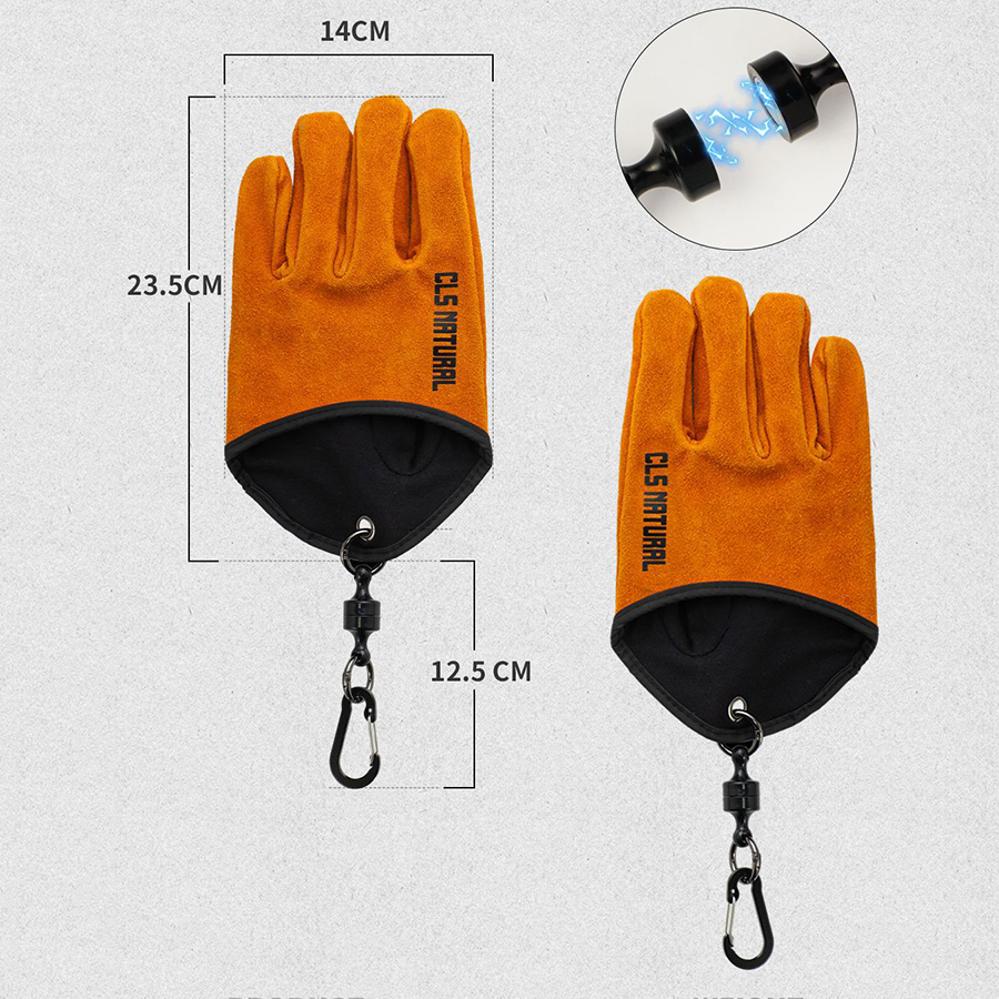 Heat Resistant BBQ Gloves Cowh – обзор и цена Fishing Gloves