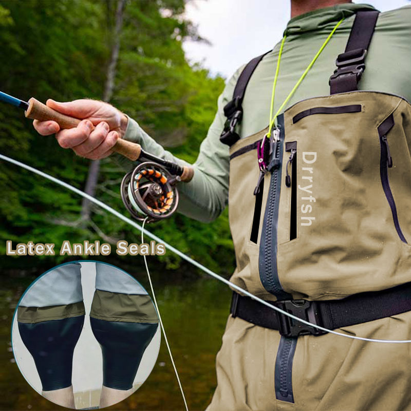Zippered Waterproof Wader With – обзор и цена Fishing Waders