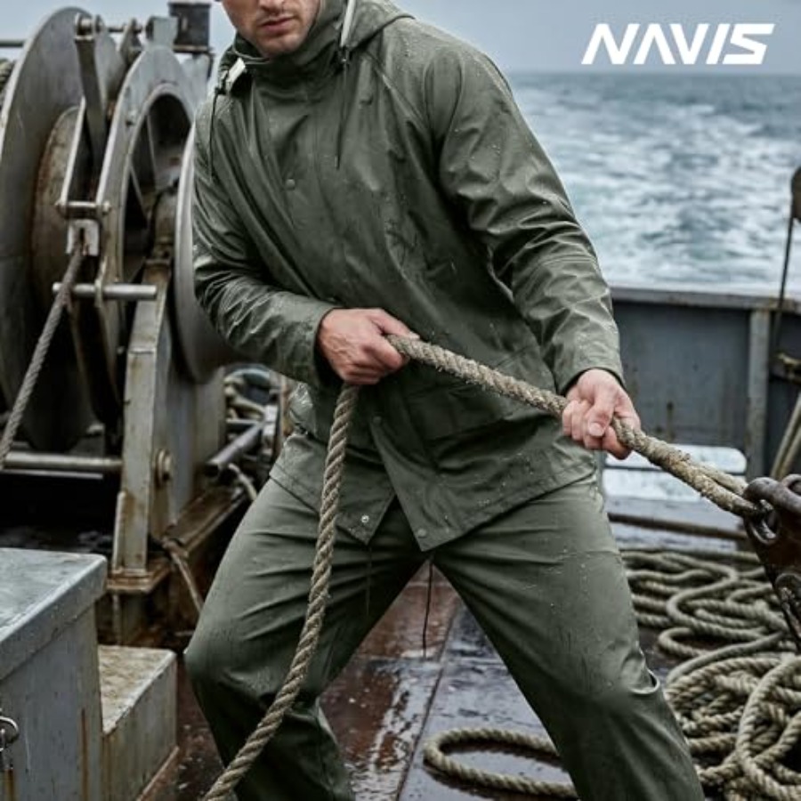 Mens PRO Workwear 3-Piece Wate – обзор и цена Fishing Jacket Waterproof