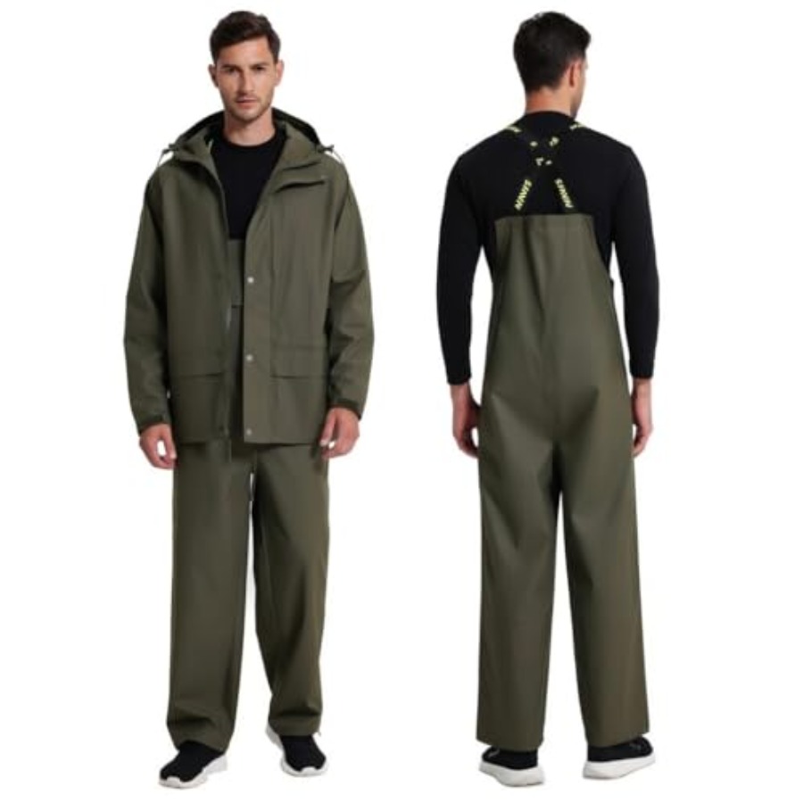 Mens PRO Workwear 3-Piece Wate – обзор и цена Fishing Jacket Waterproof