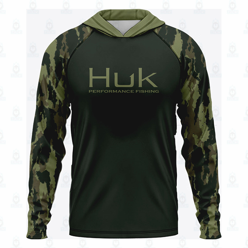 Huk Fishing Shirt UPF 50 Hoode – обзор и цена Fishing Hoodie