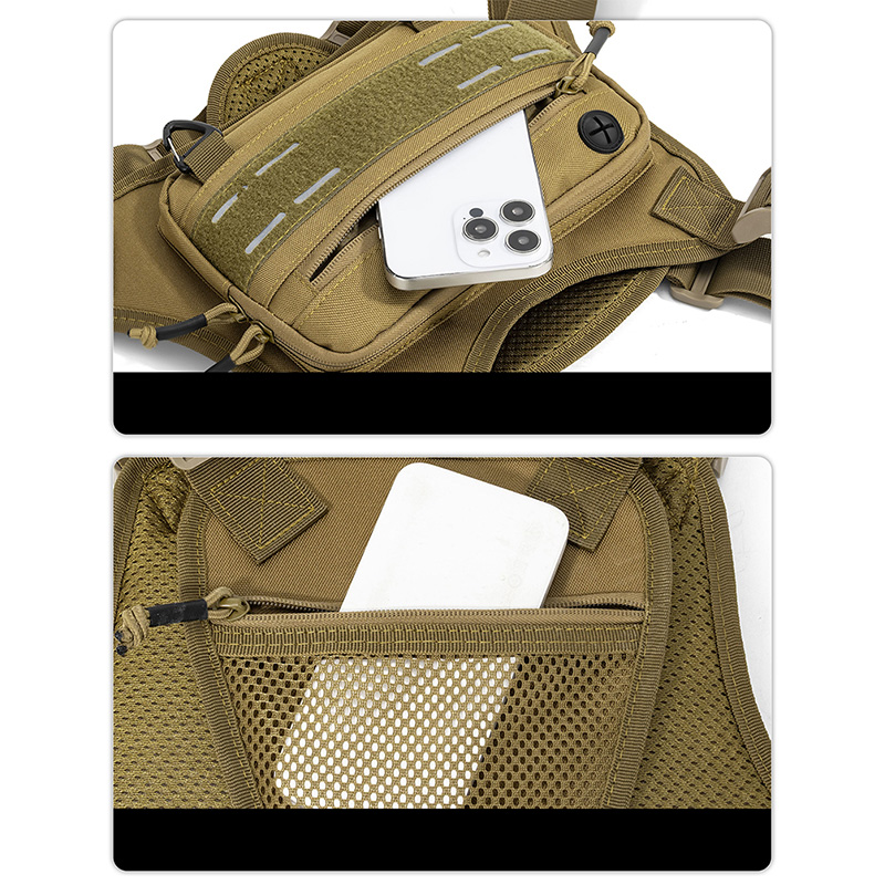 Tactical Front Chest Rig Bag V – обзор и цена Fishing Vest