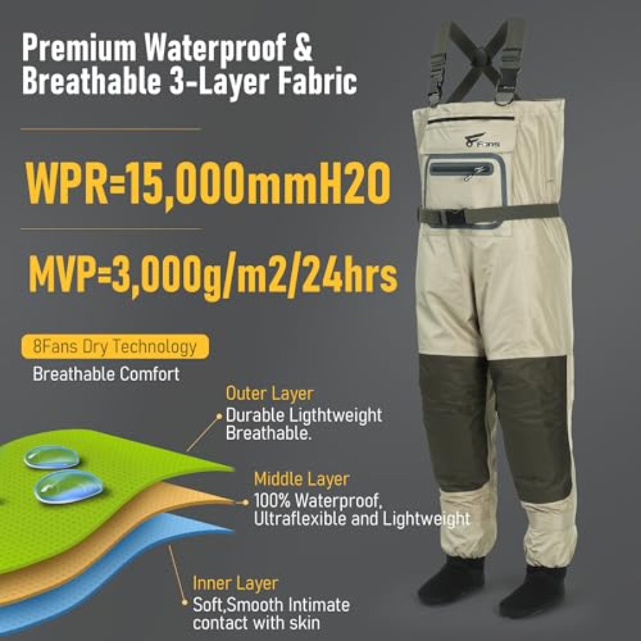 Fishing Chest Waders for Men a – обзор и цена Fishing Waders