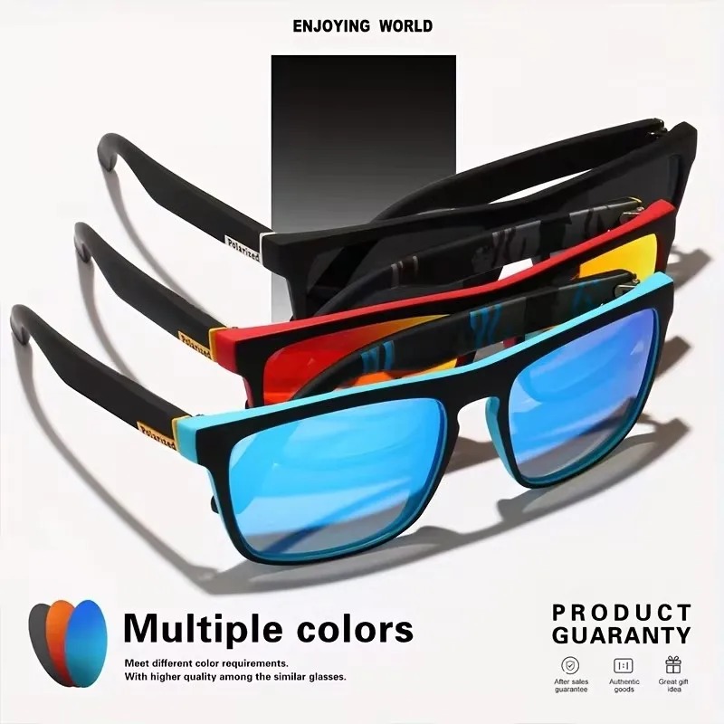 Fashion Vintage Square Polariz – обзор и цена Fishing Sunglasses Polarized