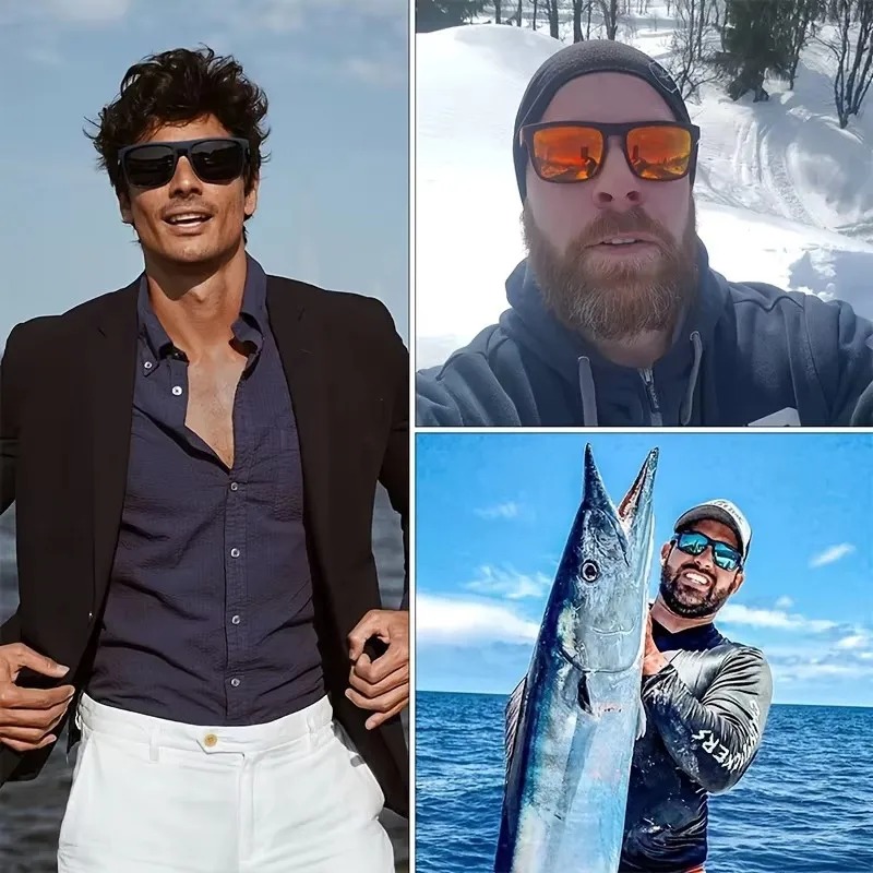Fashion Vintage Square Polariz – обзор и цена Fishing Sunglasses Polarized