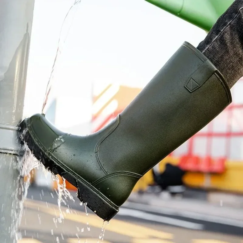 Rain Boots for Men Gum Fishing – обзор и цена Fishing Boots