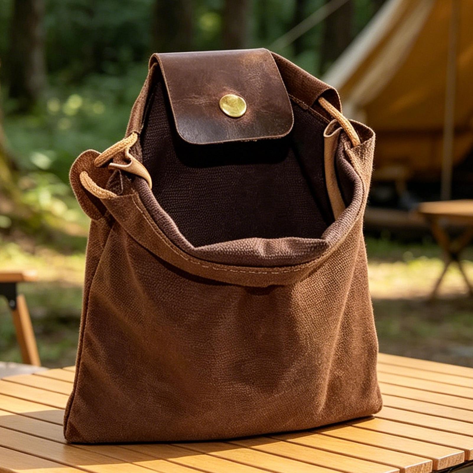 Portable Waxed Dump Pouch Mult – обзор и цена Fishing Belt