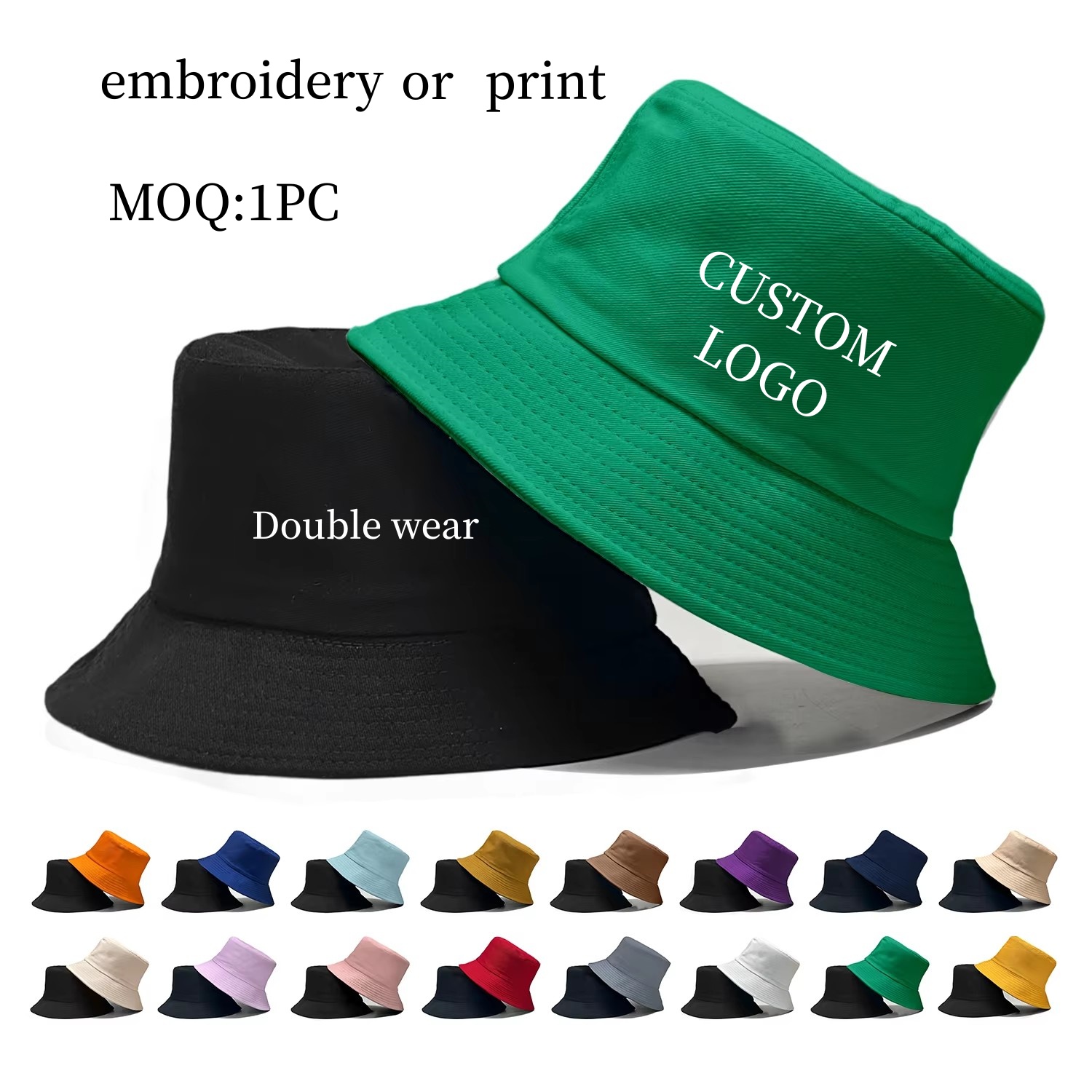 Custom Logo Double Side Fisher – обзор и цена Fishing Hat