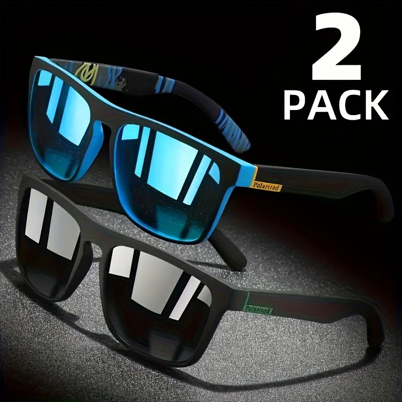 1/2pcs Square Sport Sunglasses – обзор и цена Fishing Sunglasses Polarized