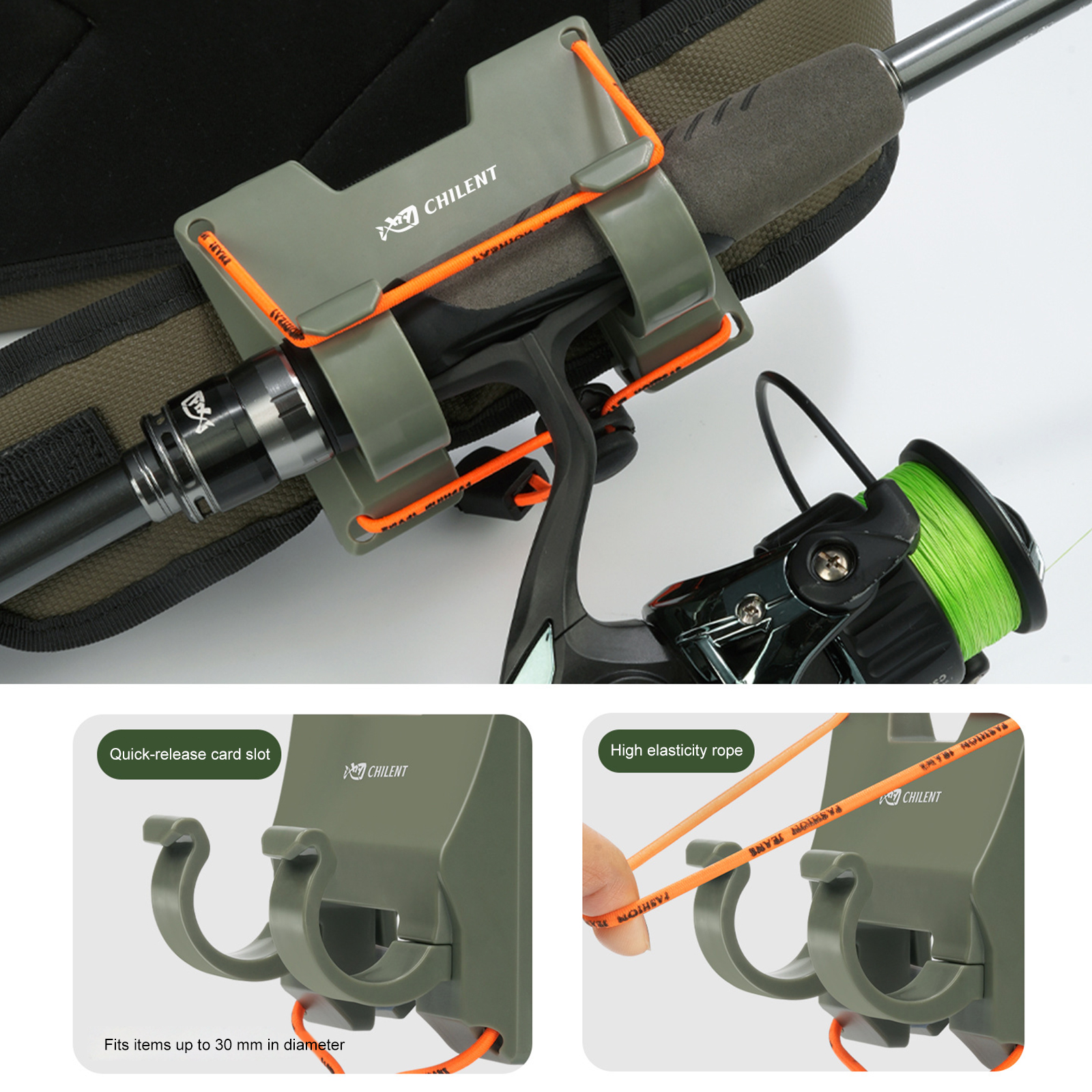 Outdoor Belt Clip Rod Holder H – обзор и цена Fishing Belt