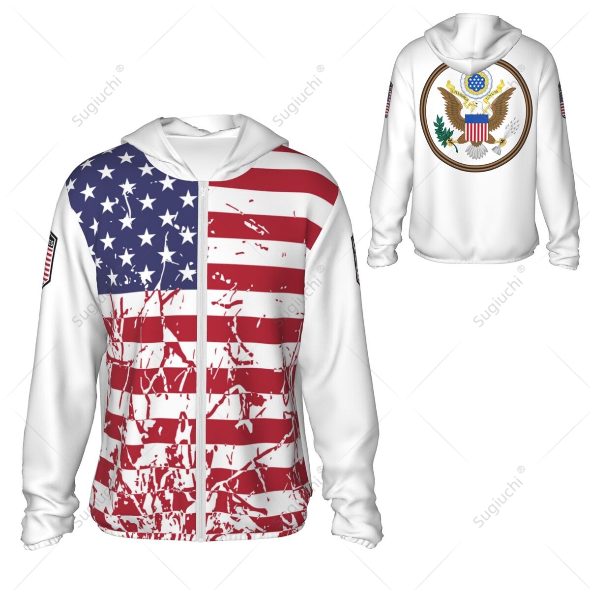 United States Flag Sun Protect – обзор и цена Fishing Hoodie