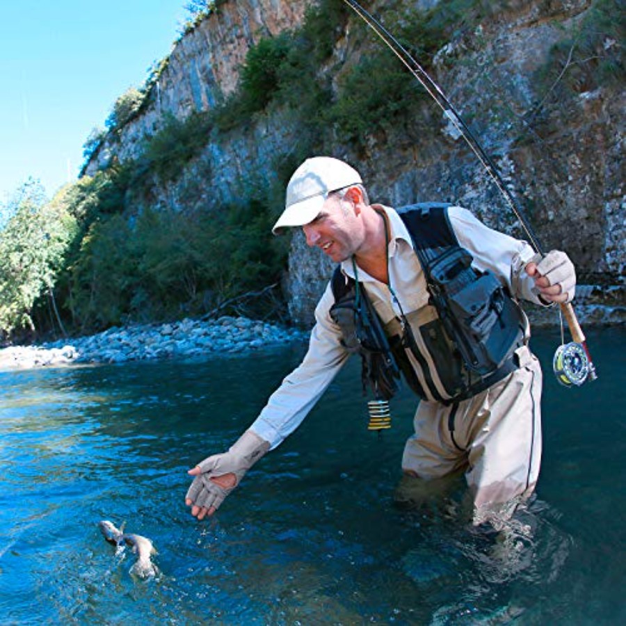 UV Protection Fishing Fingerle – обзор и цена Fishing Gloves