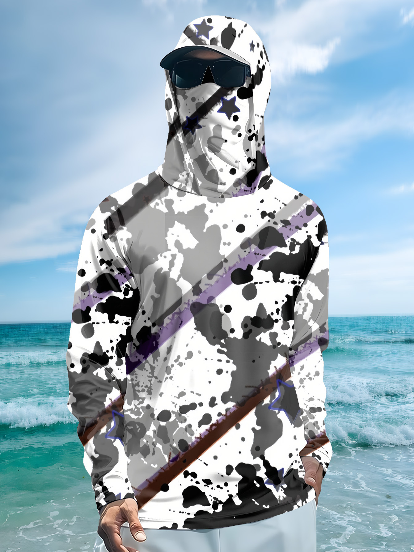 Men Hood Fishing Shirt long sl – обзор и цена Fishing Hoodie