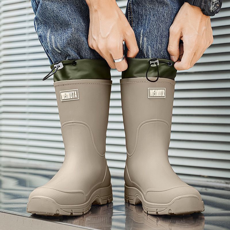 Unisex Rain Boots Fashion Mid- – обзор и цена Fishing Boots