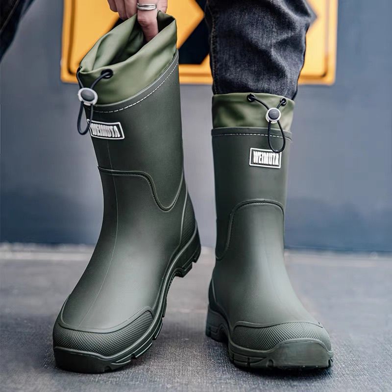 Unisex Rain Boots Fashion Mid- – обзор и цена Fishing Boots