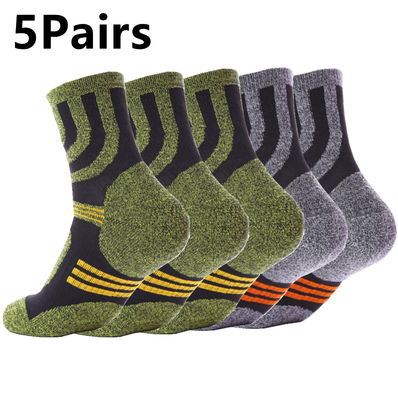 5 Pairs Socks Men Anti Blister – обзор и цена Fishing Socks