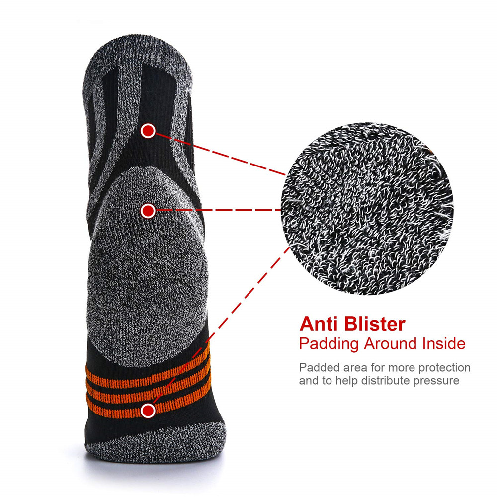 5 Pairs Socks Men Anti Blister – обзор и цена Fishing Socks