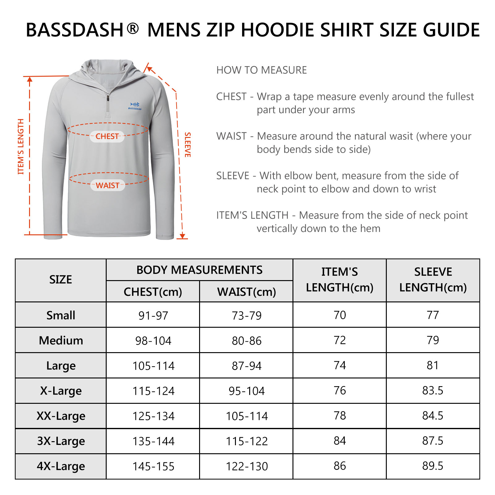 Bassdash Men’s UPF 50+ 1/4 Zip – обзор и цена Fishing Hoodie