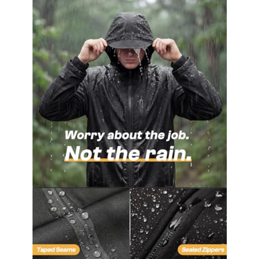 SaphiRose Men's Waterproof Rai – обзор и цена Fishing Rain Suit